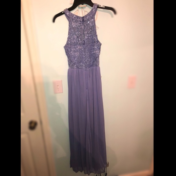 Periwinkle Prom Dress - Picture 4 of 5